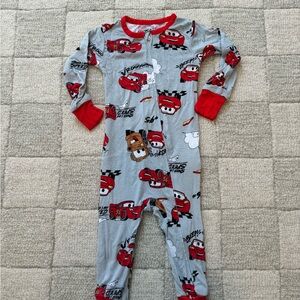Disney Pixar Cars Lightning McQueen One Piece Pajama